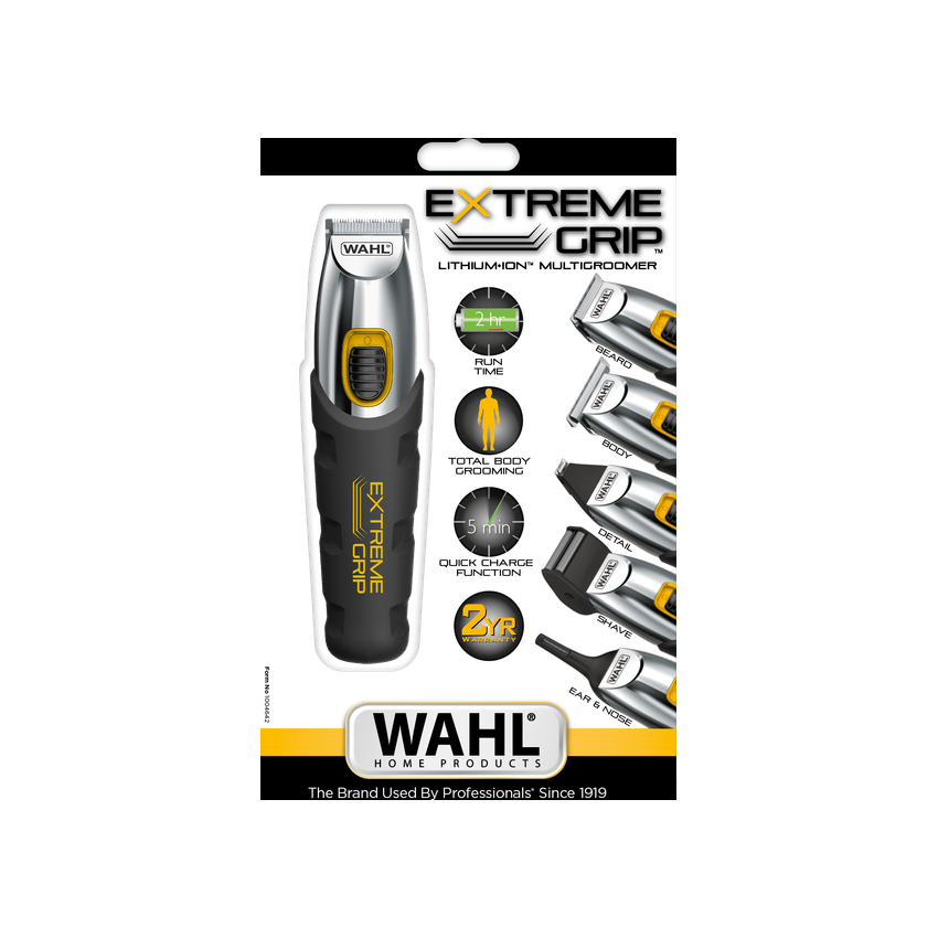 Wahl 25 Piece Extreme Grip Lithium-ion Multigroomer (Photo: 3)